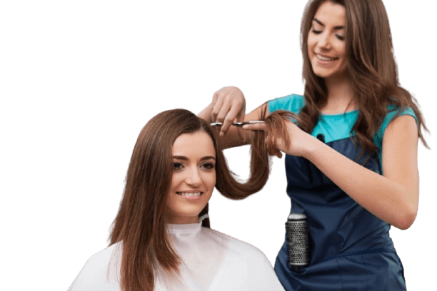 Women's haircut